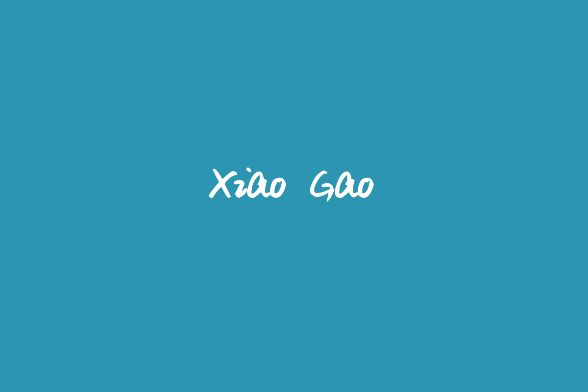 Xiao Gao Font